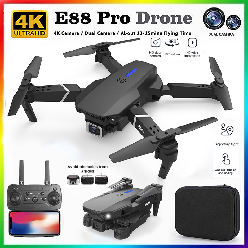 Nuevo Dron RC Profesional E88  - Drone Mapping reseña y precio