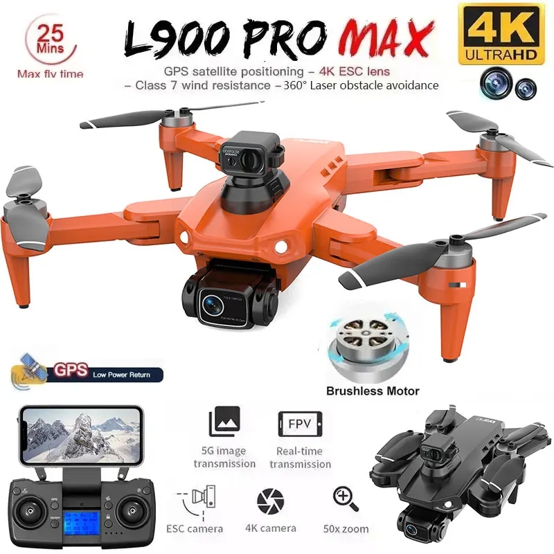 L900 Pro MAX GPS Drone 4K Prof - Drone Mapping reseña y precio