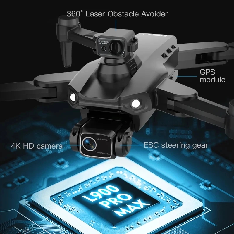 L900 Pro MAX GPS Drone 4K Prof - Drone Mapping reseña y precio