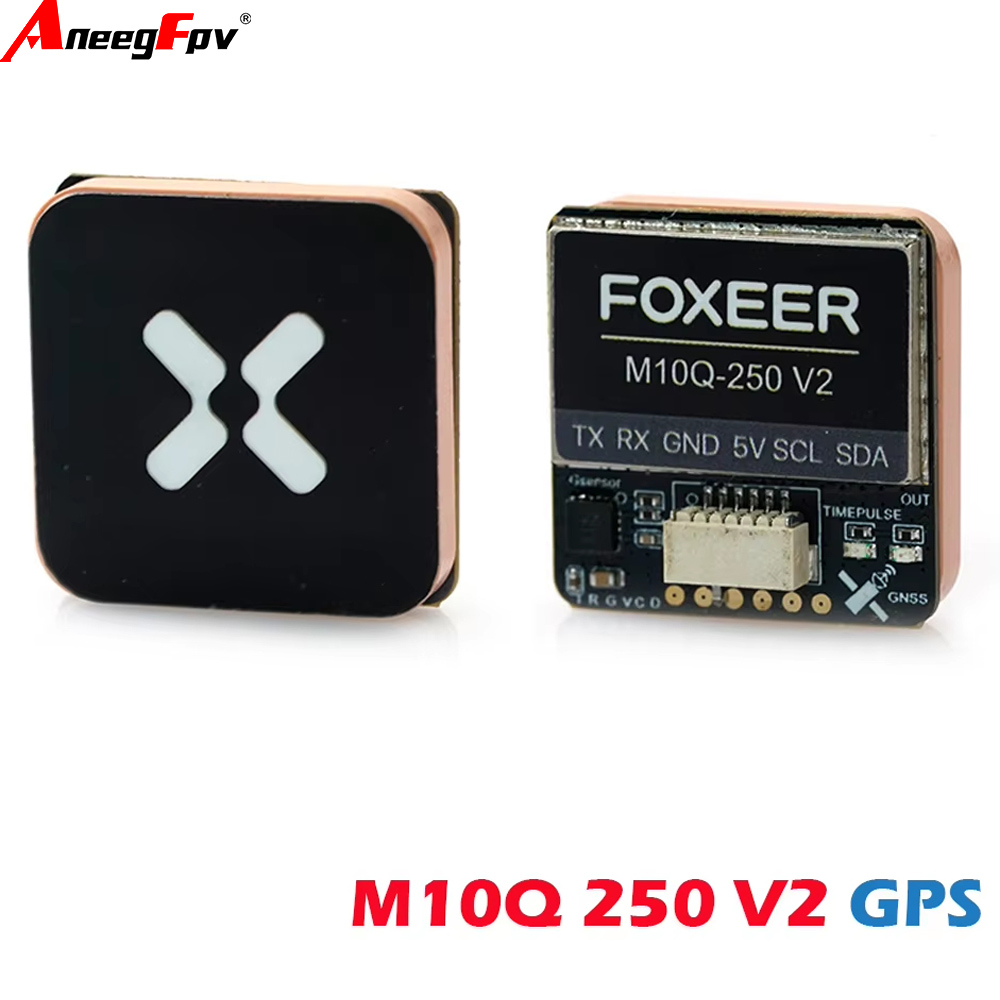 Módulo GPS Foxeer M10Q 250 V2  - Drone Mapping reseña y precio