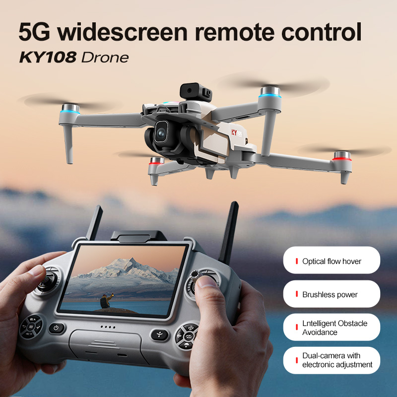 Nuevo Dron KY108 2026 con Cáma - Drone Mapping reseña y precio